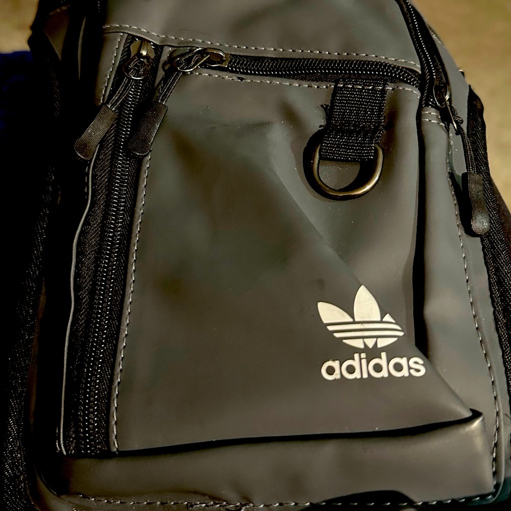 Adidas Black Belt Bag